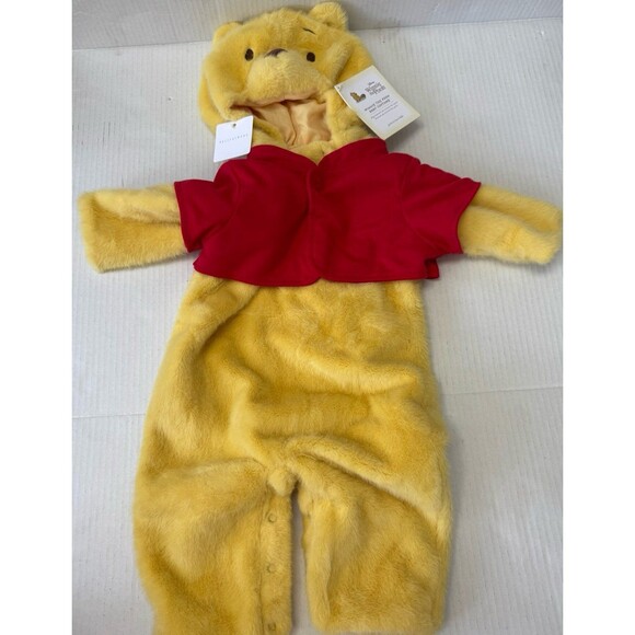 New Pottery Barn Kids Disney WINNIE THE POOH Costume Baby Infant 6-12 Months - Picture 1 of 5